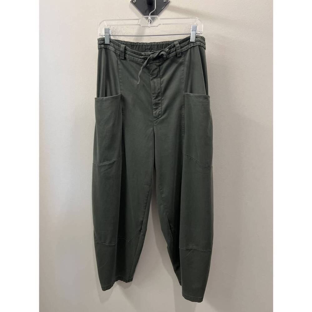 NEW TRANSIT women's pull on trouser in green